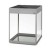 Akvariumas Aquael Glossy Cube Diena & Naktis 500x500x630, 135 l. (pilkas) 